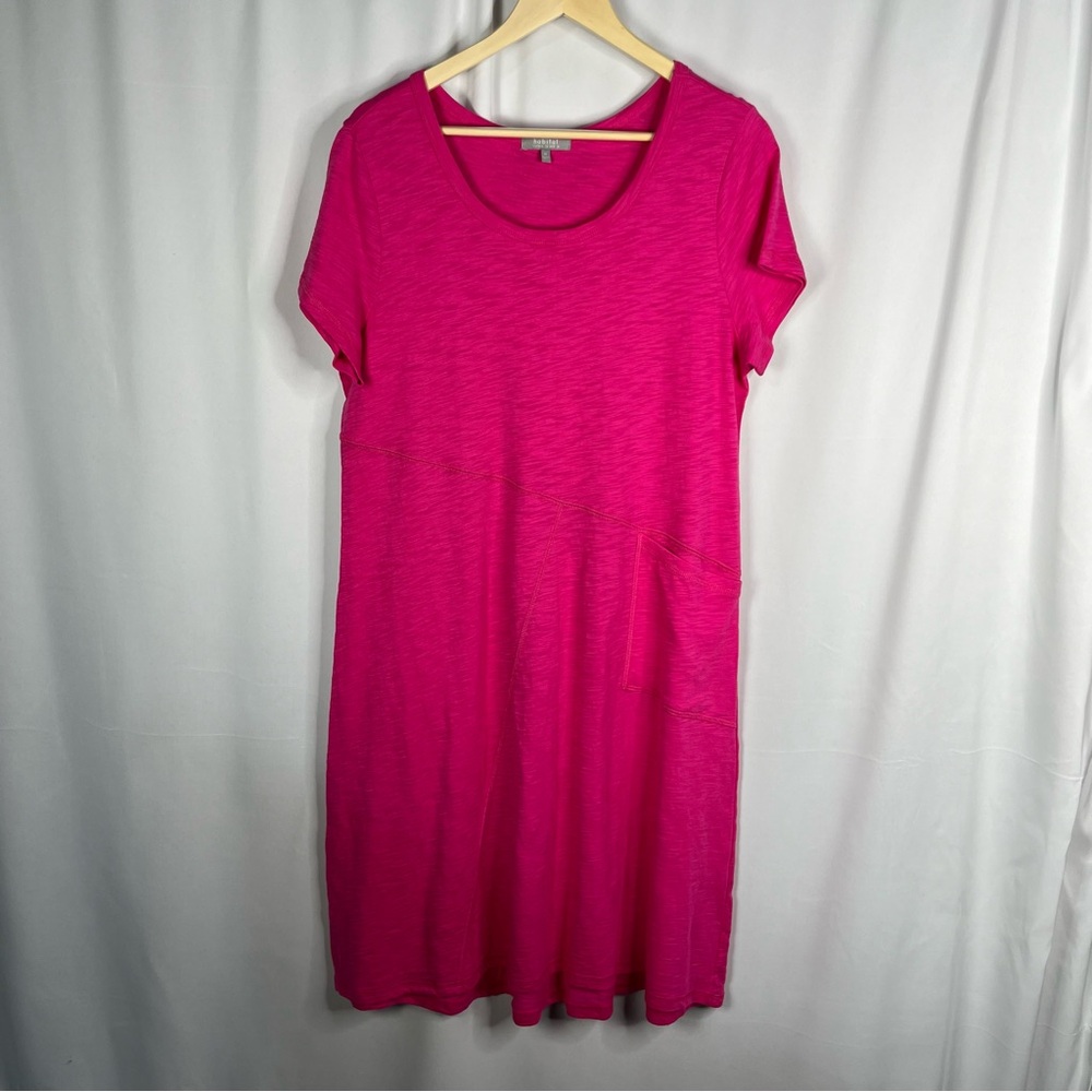 Habitat Bright Fuchsia Midi T-Shirt Dress